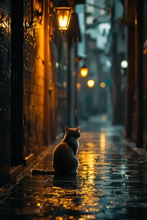 雨巷的猫 - 歪歪影视超清画质封面